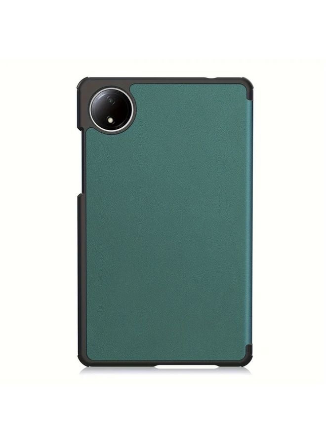 حافظة صلبة واقية سوداء مع حامل ثلاثي الطي لجهاز Redmi Pad SE 8.7 بوصة - Image 5